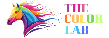 The Color Lab Logo Landscape Transparent